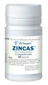 ZINCAS x 50 tabletek