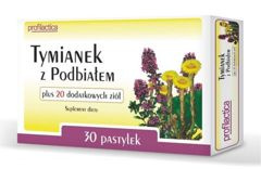 TYMIANEK z Podbiałem + 20 dodatkowych ziół x 30 sztuk