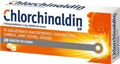 CHLORCHINALDIN x 20 tabletek