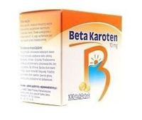 BETA KAROTEN 10mg x 100 tabletek BETA KAROTEN 10mg x 100 tabletek