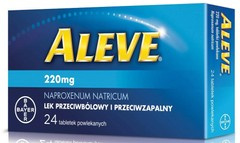 ALEVE x 20 tabletek