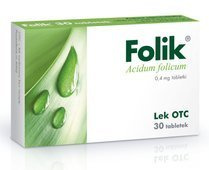 FOLIK 0,4mg x 30 tabletek