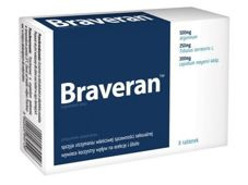 BRAVERAN x 8 tabletek BRAVERAN x 8 tabletek