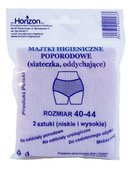 MAJTKI Higieniczne poporodowe siatka rozmiar 40-44 x 2 sztuki