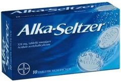 ALKA-SELTZER x 10 tabletek