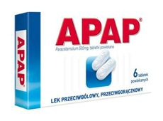APAP 0,5 x  6 tabletek