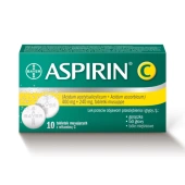 ASPIRIN C x 10 tabl. musujących
