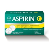 ASPIRIN C x 20 tabl. musyjących
