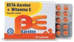 BETA-KAROTEN + Witamina E x 90 kaps. BETA-KAROTEN + Witamina E x 90 kaps.