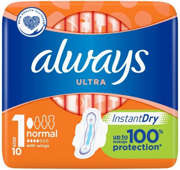 ALWAYS ULTRA NORMAL PLUS Podpaski x 10 szt.