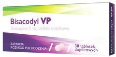 BISACODYL x 30 tabletek