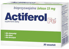 ACTIFEROL Fe 0,015g x 30 saszetek ACTIFEROL Fe 0,015g x 30 saszetek