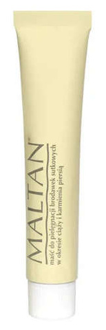 MALTAN maść do pielęgnacji brodawek sutkowych 40ml