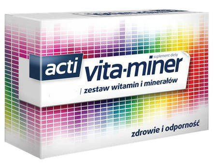 VITA-MINER z luteiną x 30 draż.