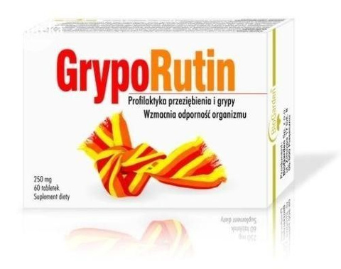 GRYPORUTIN 0,25 g x 60 tabletek