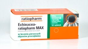ECHINACEA Ratiopharm MAX x 100 tabletek