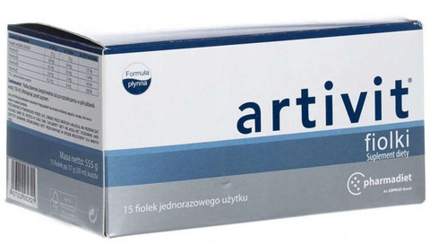 ARTIVIT  fiolki x 15 fiolek