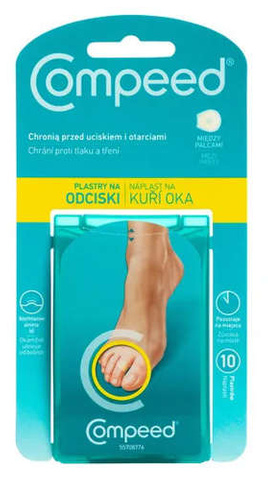 COMPEED plastry n/odciski między palcami x 6szt