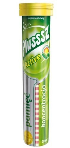 PLUSSSZ Active x 20 tabl.mus.