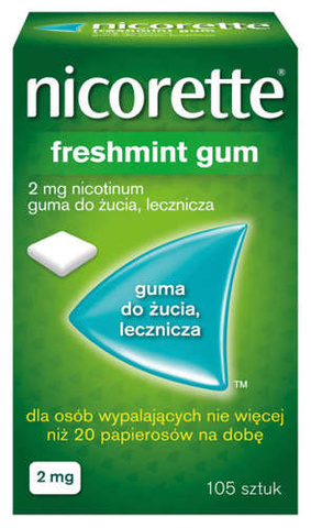 NICORETTE Freshmint 2mg x 105 gum
