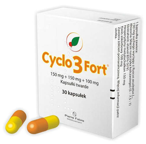 CYCLO 3 FORT x 30 kapsułek