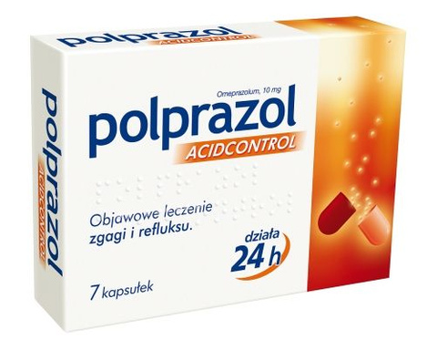 POLPRAZOL Acidcontrol 10mg x 7 kaps.