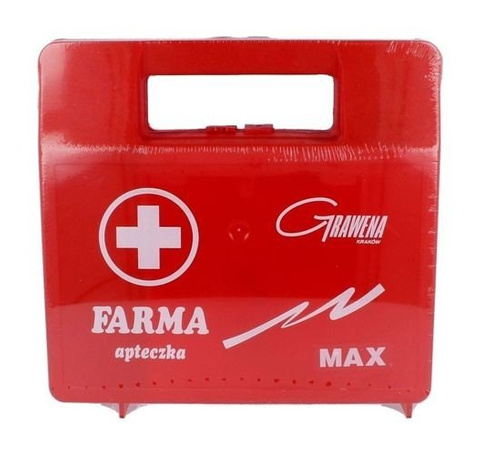 APTECZKA Farma Max czerwona z ustnikiem