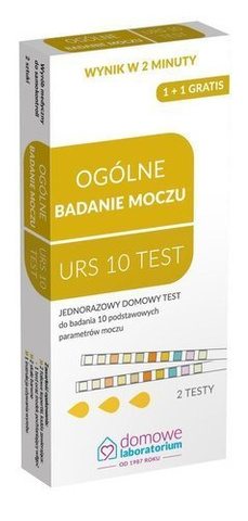 URS10 Test ogólne badanie moczu 1szt