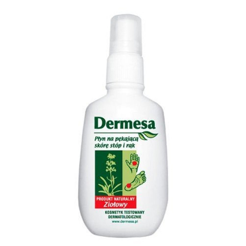 DERMESA Płyn  pękająca skóra rąk i stóp 65ml