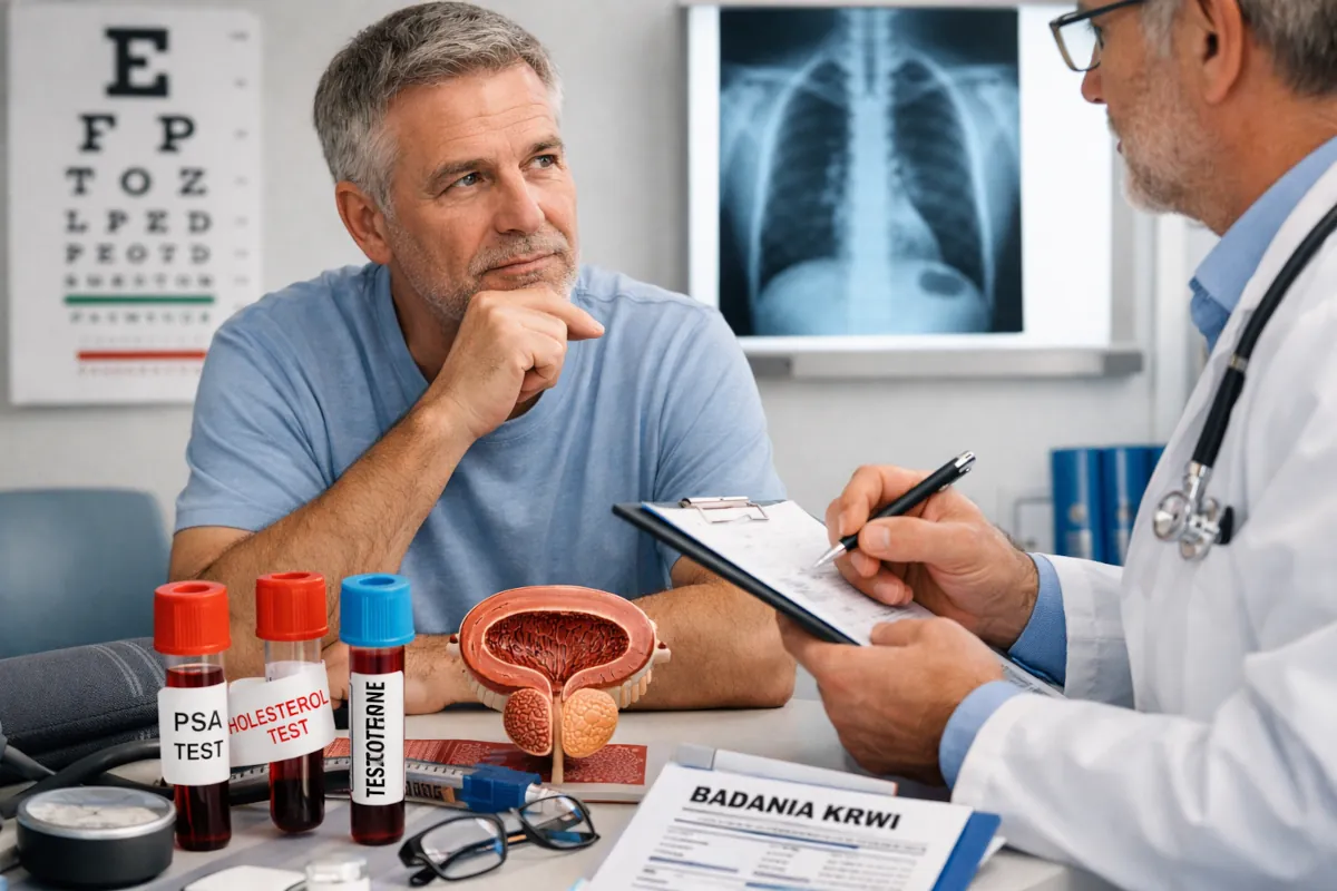 jakie badania po 50tce mężczyzn