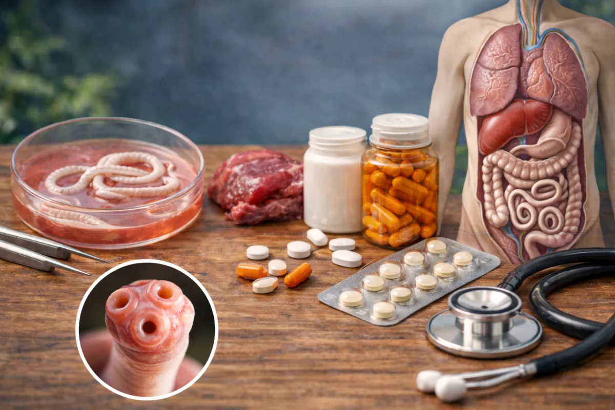 tasiemiec - przyczyny, objawy, leczenie