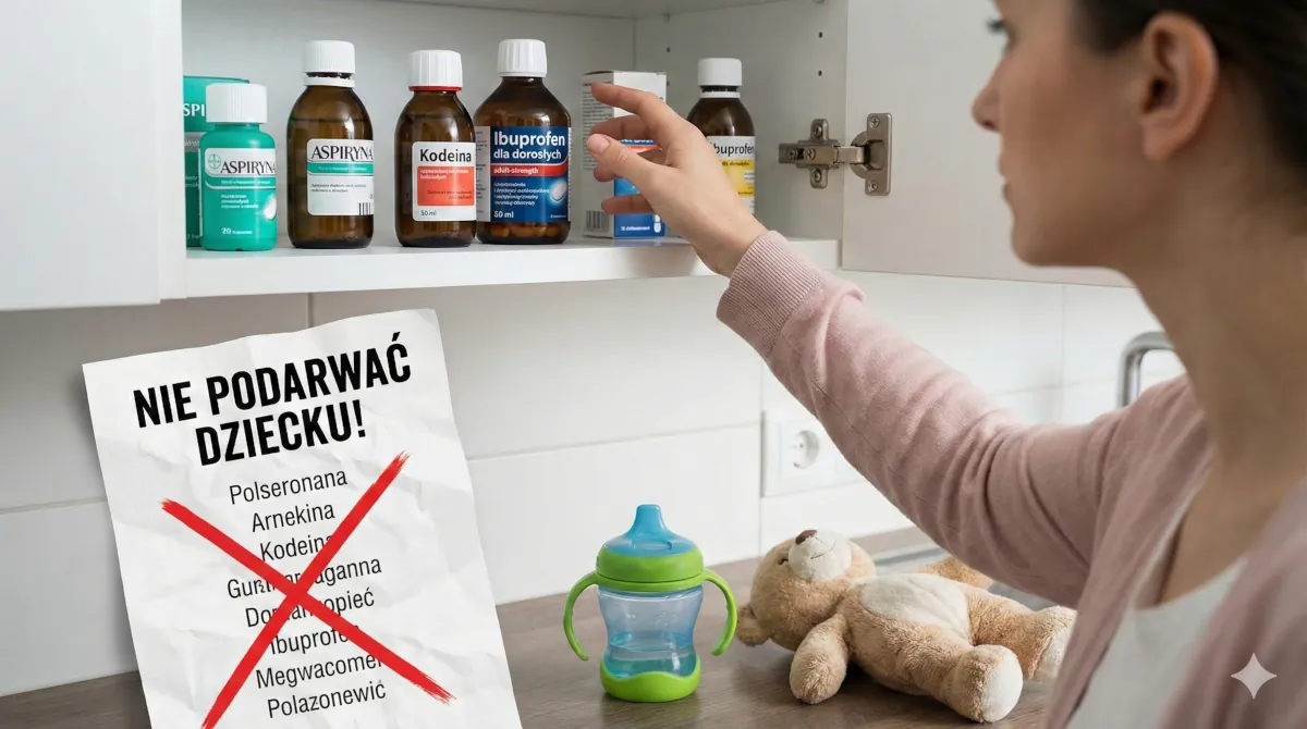 tych leków nie podawaj dziecku