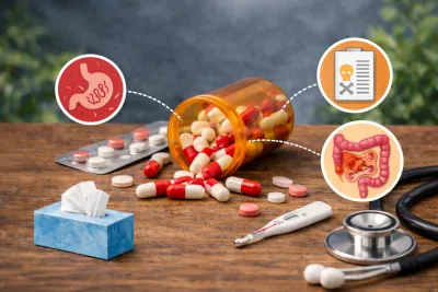 Jakie mogą być powikłania po antybiotyku?