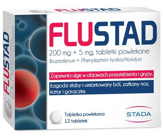 Flustad x 12 tabletek - opinie, działanie, skład - Stada - i-Apteka.pl