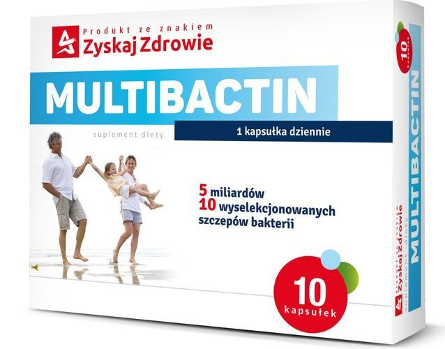 Multibacter Bula Multibactin x 10 kapsułek | Ulotka, dawkowanie, skład | i-Apteka.pl