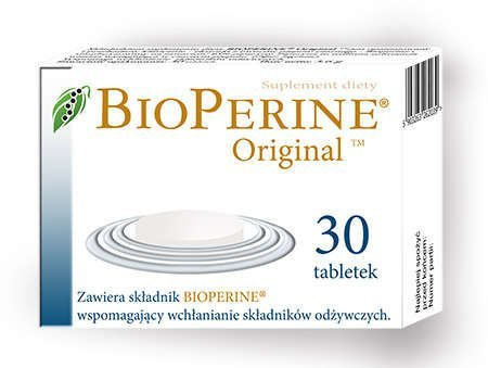 Bioperine Original x 30 tabletek - opinie, działanie, skład ...