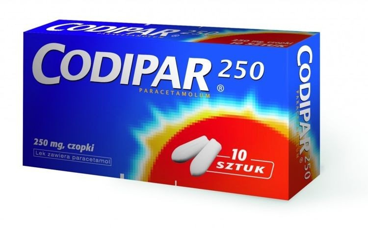CODIPAR 250mg x 10 czopków - opinie, działanie, skład - Medagro Sp. z o ...