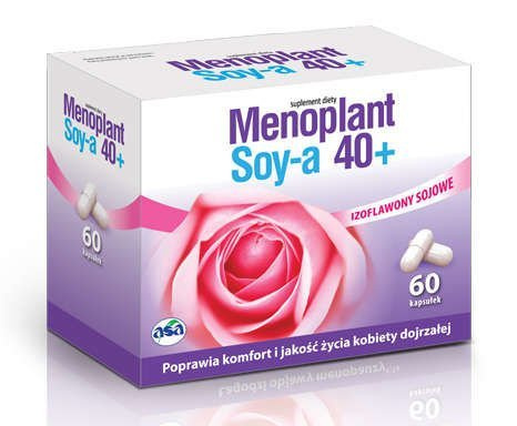 MENOPLANT Soy-a 40+ x 60 kaps. - opinie, działanie, skład - Asa Sp. z o ...