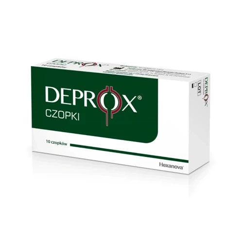 Deprox x 10 czopków doodbytniczych - opinie, działanie, skład ...