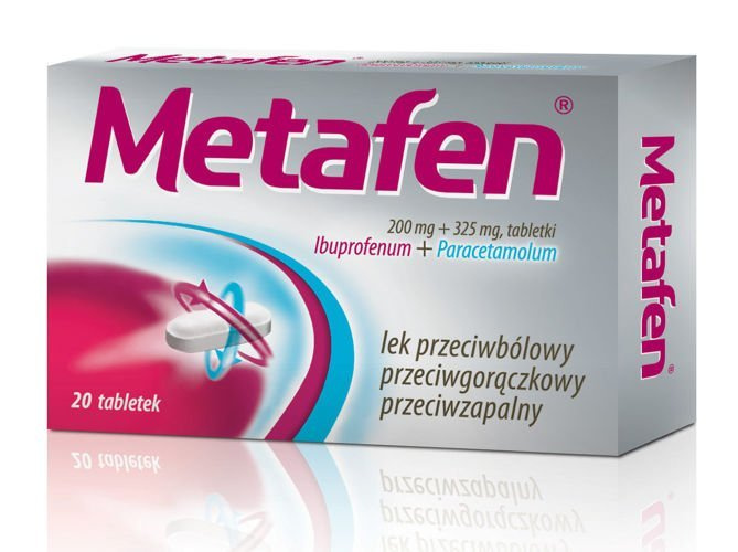 METAFEN x 20 tabletek - opinie, działanie, skład - Polpharma - i-Apteka.pl
