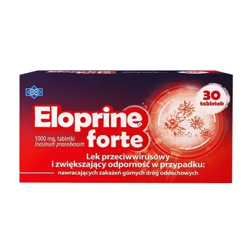 Eloprine Forte 1g x 30 tabletek - opinie, działanie, skład - Polfarmex ...