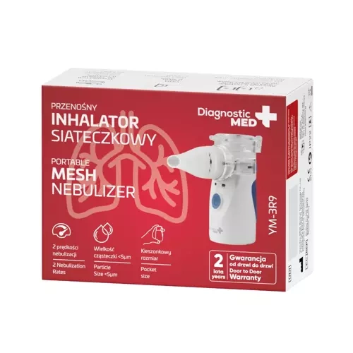 Inhalator Diagnostic MED siateczkowy YM-3R9 x 1 sztuka - opinie ...