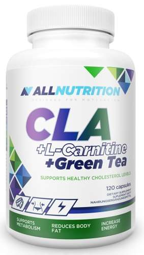 cla green tea l carnitine 60 kapsula Allnutrition CLA + L-carnitine + Green Tea x 120 kapsułek - opinie,  działanie, skład - SFD Spółka Akcyjna