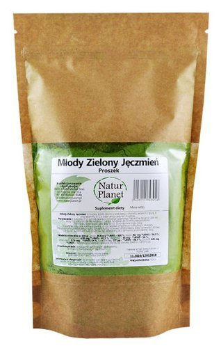 Natur Planet Młody jęczmień proszek 500g - opinie, działanie
