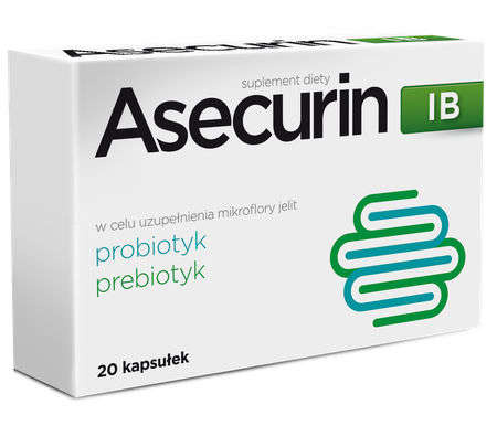 Asecurin IB x 20 kapsułek
